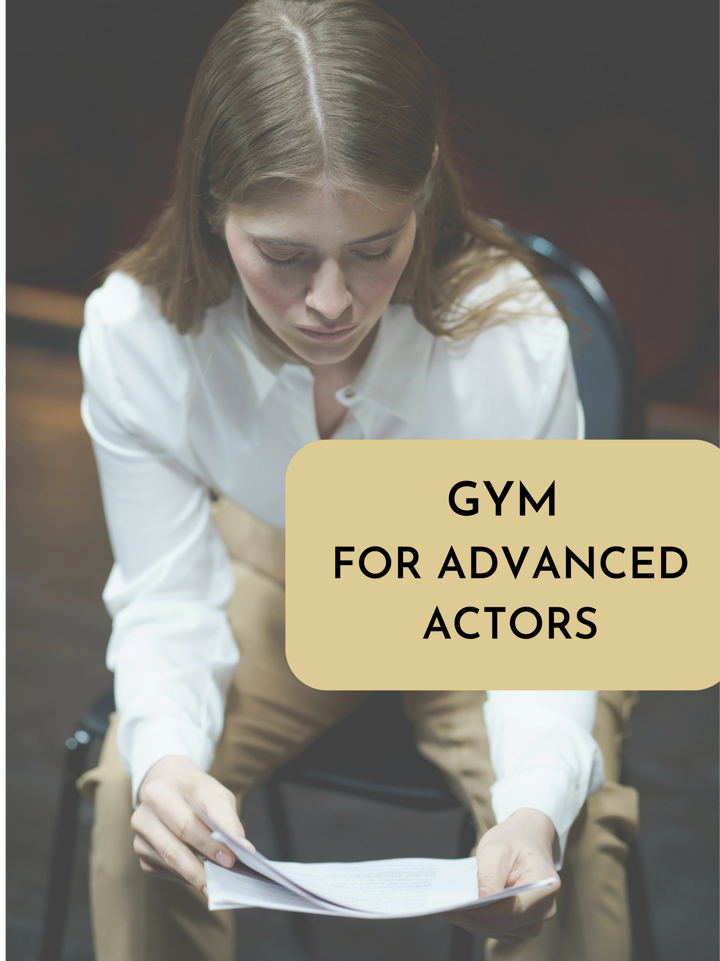 Gym for Advanced Actors | IN PERSON | Winter 26 | February | Tuesdays, 4 Weeks