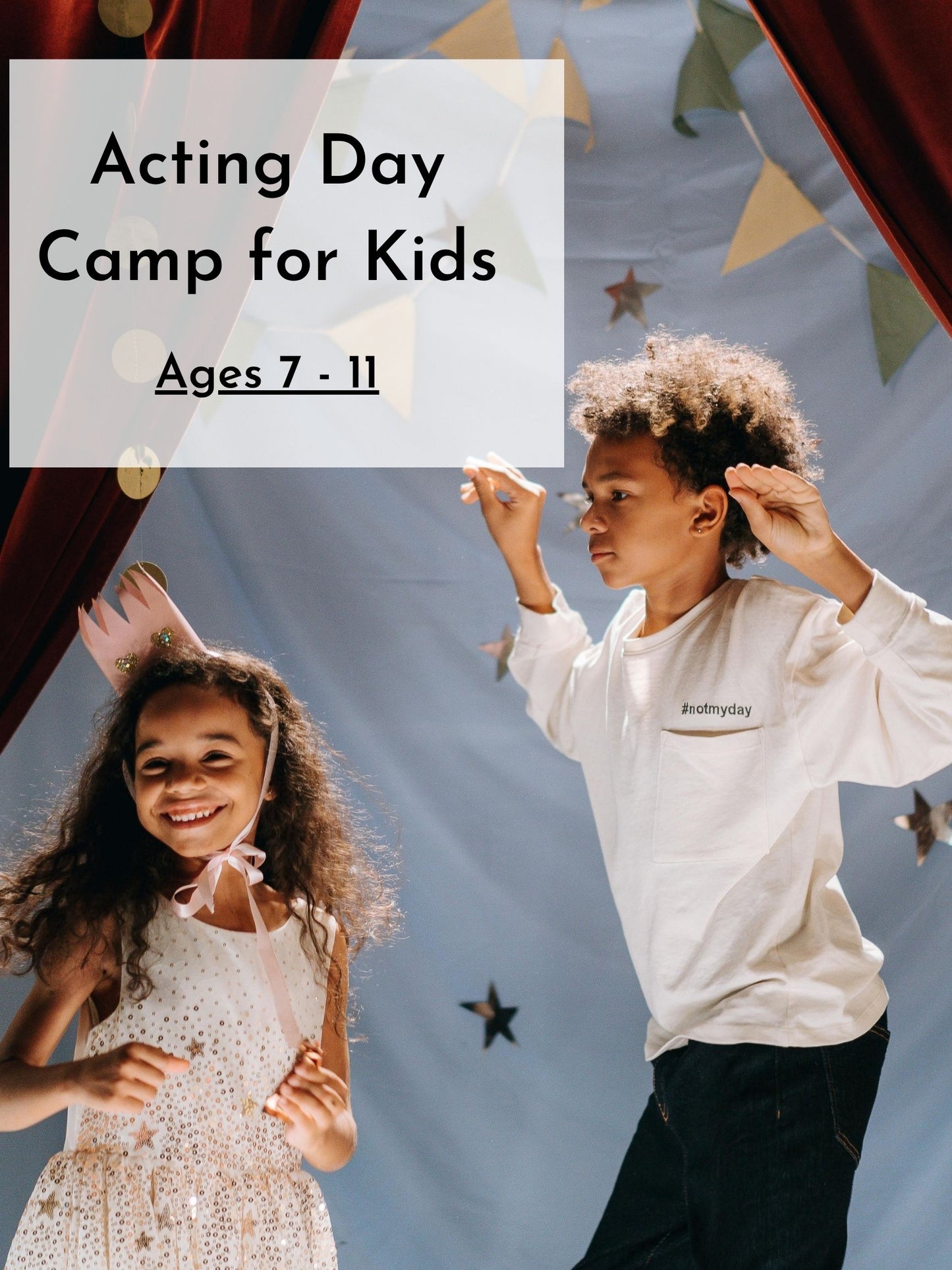 Acting Day Camp for Kids | IN PERSON | Summer 26