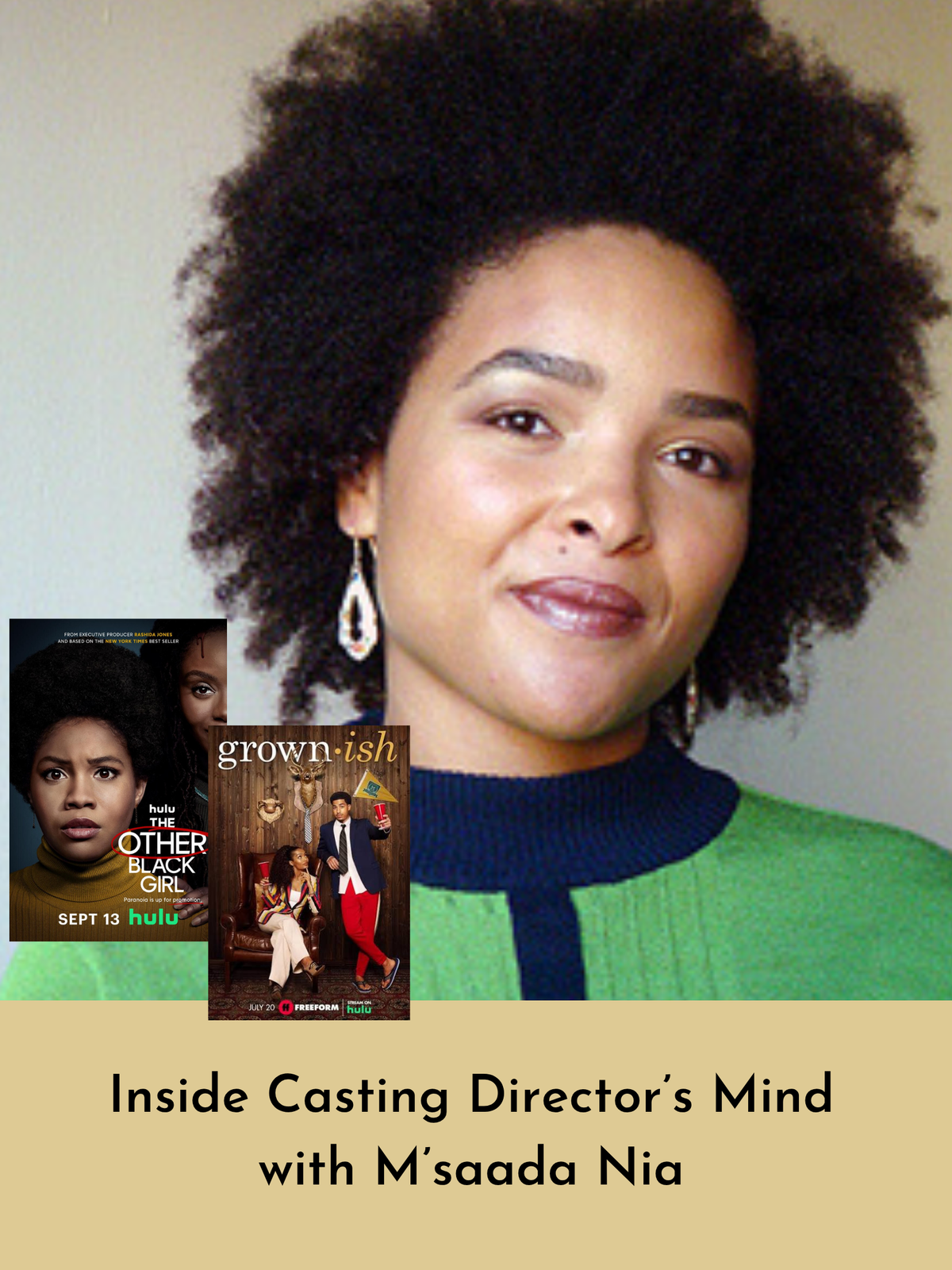 Inside Casting Director's Mind with M'saada Nia | Industry Workshop | Fall 26