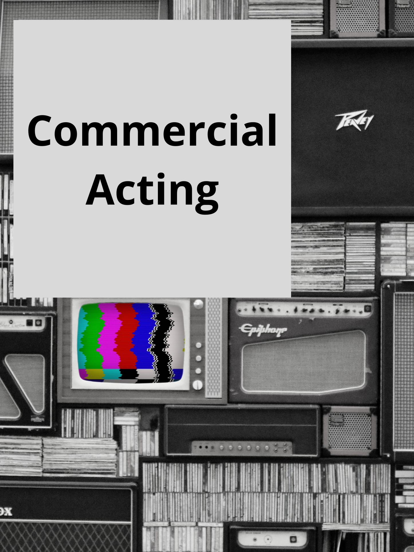Commercial Acting | Winter 26 | Thursdays, 8 Weeks