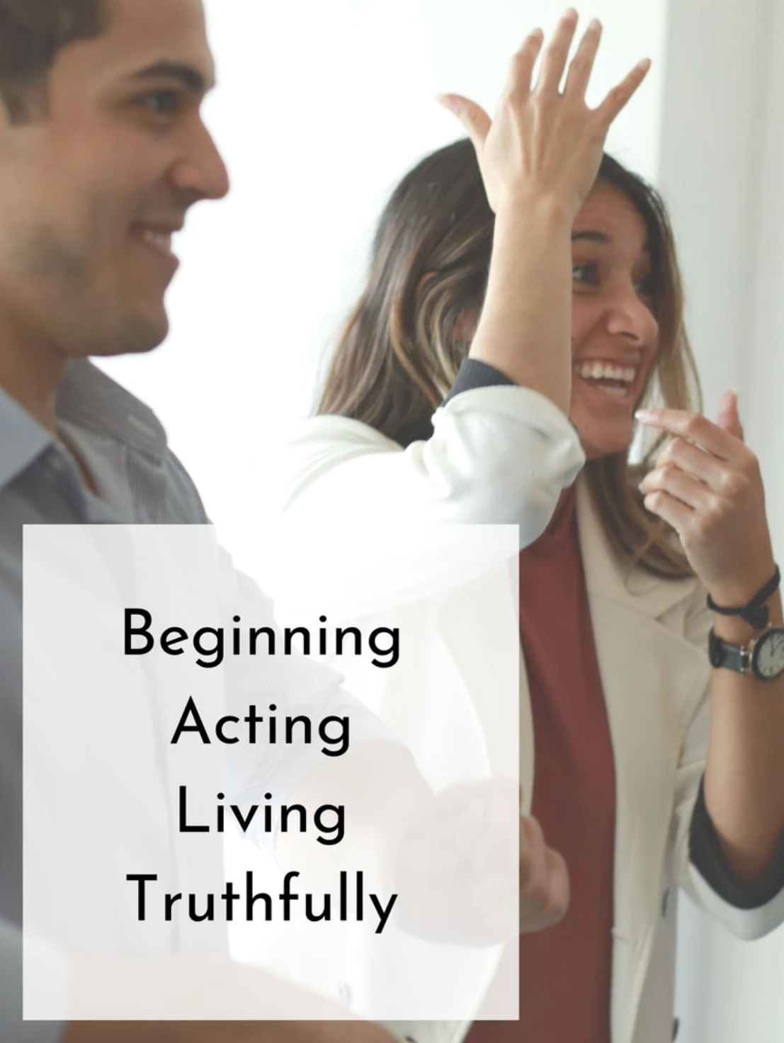 Beginning Acting: Living Truthfully | Fall 25 | Wednesdays, 10 Weeks
