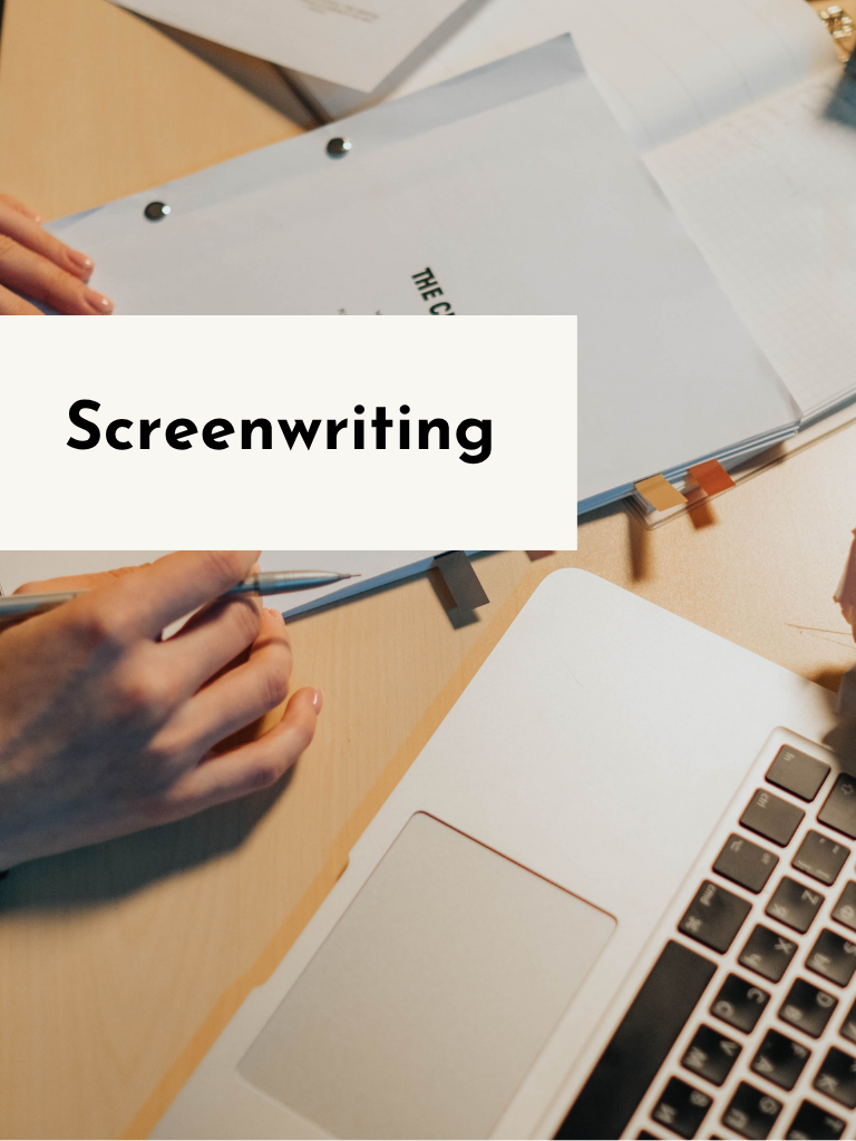 Screenwriting | Fall 26 | Mondays, 8 Weeks