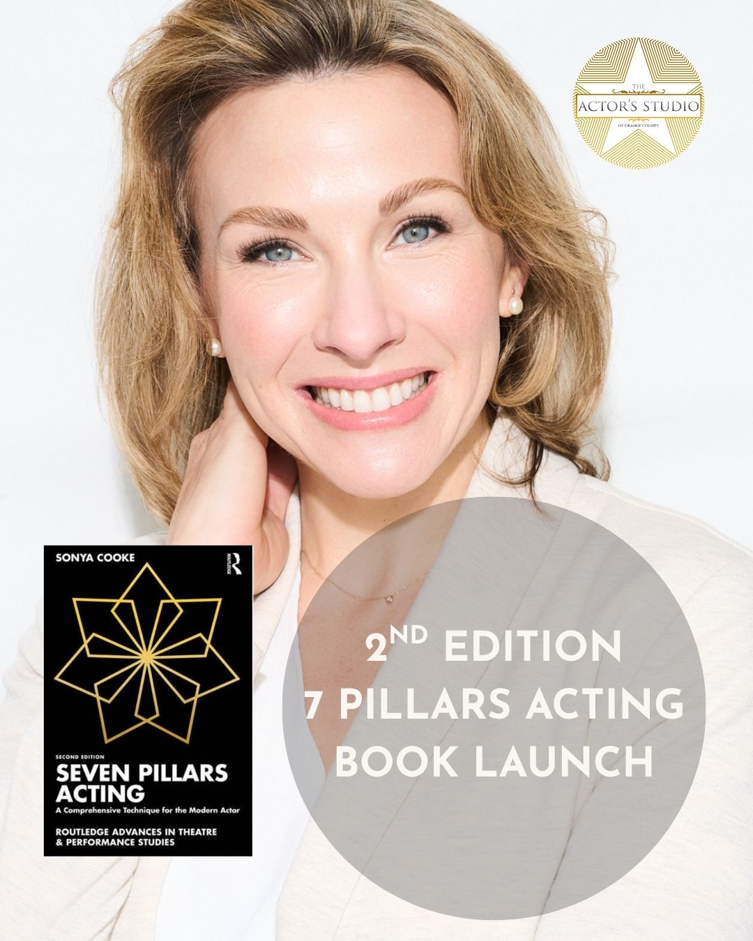 2nd Edition 7 Pillars Acting Book Launch Event | Fall 26
