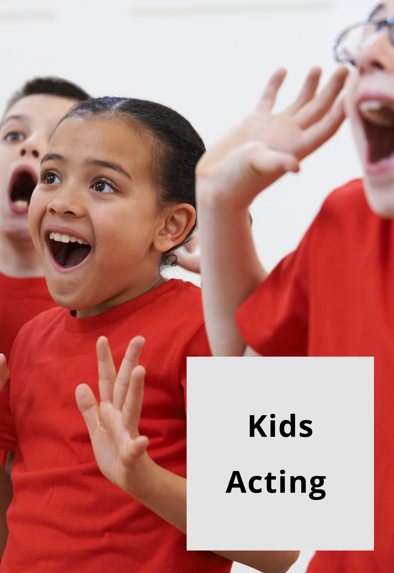 Kids Acting | Winter 25 | Saturdays, 6 Weeks