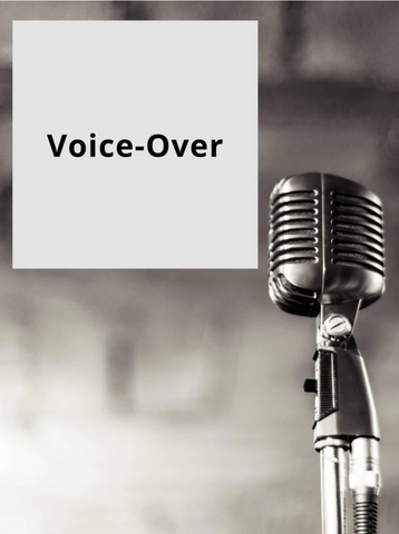 Voice-Over | ONLINE | Fall 23 | Thursdays, 8 Weeks