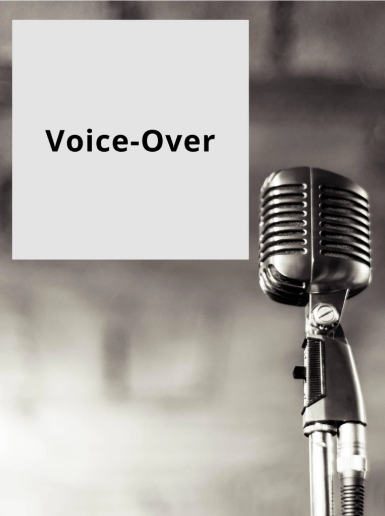 Voice-Over | ONLINE | Winter 24 | Saturdays, 8 Weeks